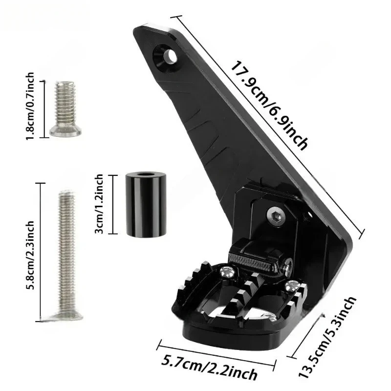 Motorcycle Rear Pedal Foot Stand Folding Footrests Passenger Foot Pegs Parts For HONDA XADV 750 XADV750 2021 2022 2023 2024