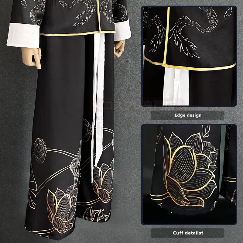 FC6HOLOUN Mob 100 Anime Reigen Arataka Cosplay China Costume Kung Fu Tang Suit Outfit Stage Uniform Gift Halloween Christma@FC8!