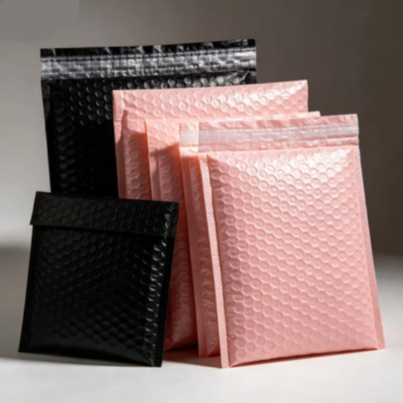 10Pcs Shockproof Bubble Bag Mail Self Adhesive Filling Bubble Bag Co Extruded Film Bubble Bag Waterproof Foam Packaging Bag
