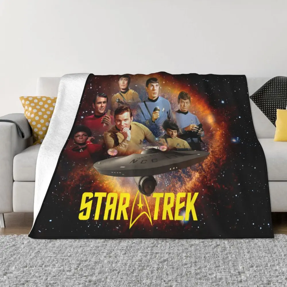 NEW Star Trek Blankets and Throws Super Soft Thermal Indoor Outdoor Blanket for Living Room Bedroom Travel