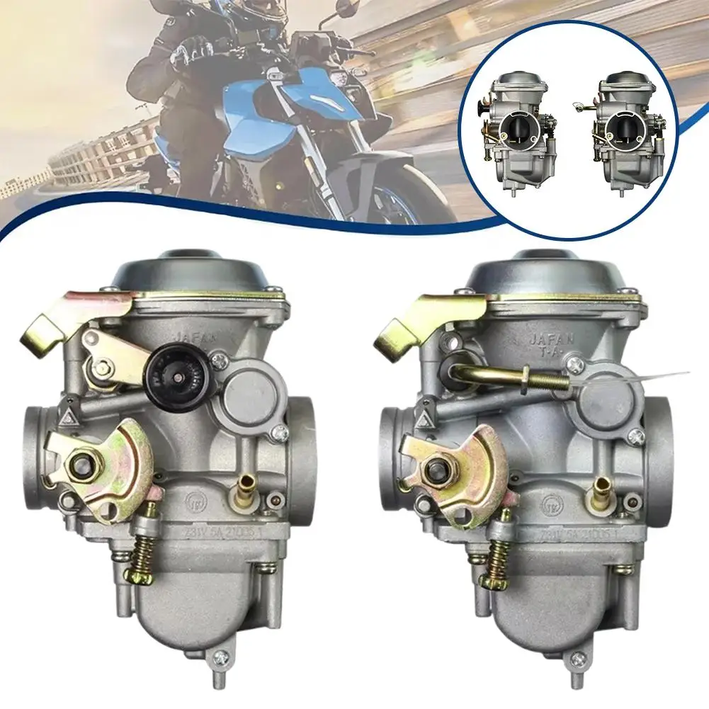 New Motorcycle Carburetor Carb For Suzuki GN250 GN300 Dr250 For Yamaha Sr250 Roketa JS400-7 JINGKE Brand HS400 300CC-400CC