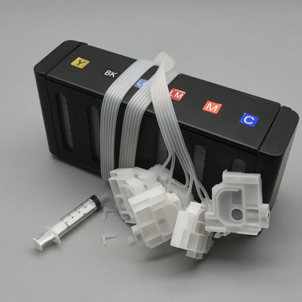 Newest 6 Colors Compatible Series CISS Ink Tank System  Support For Epson L805 L800 L1800 L810 L850 L1300
