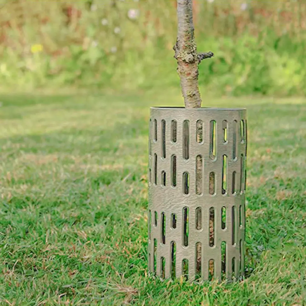 2Pcs Plant Trunk Protective Cover Sturdy Plastic Tree Cover for Upright Plants Garden Supply Growth Support Air Dry Quick