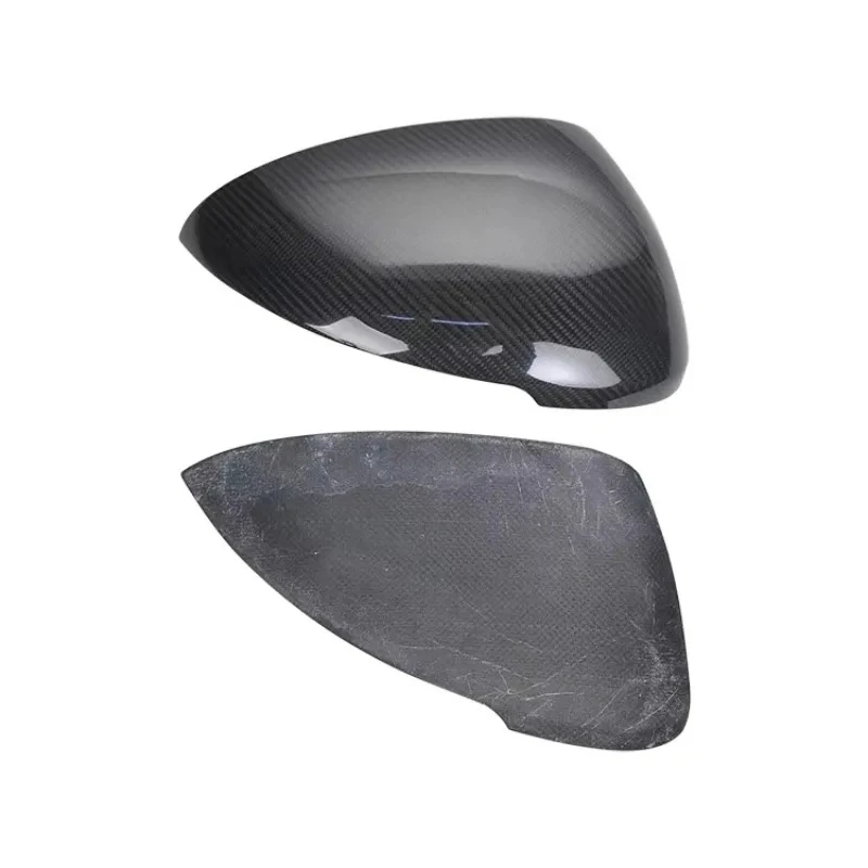 

For Porsche Macan Cayenne Real Dry Carbon Fiber 2016-2022 Exterior Rearview Mirror Cover Decoration Modification Accessories