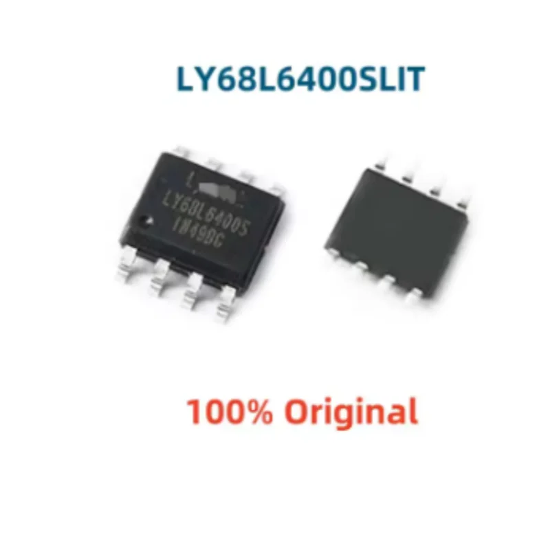 10PCS LY68L6400SLIT SOP32 Parallel SRAM Memory IC 64Mbit High Speed Static RAM Original New Electronic Components BOM Supply