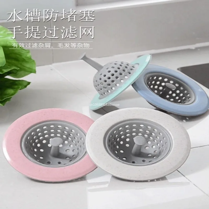 1pcs Sink Strainer Silicone Sieve Kitchen Sink Filter Mesh Fillers for Hair Gootsteen Zeef Things for Kitchen Accessories 배수구 트랩