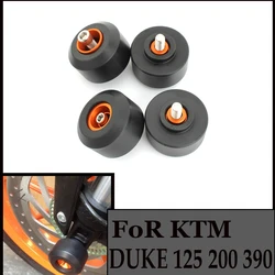 For KTM DUKE 125 200 250 390 2012 2013 2014 2015 2016 2018 - 2024 Motorcycle Front Rear Fork Wheel Frame Slider Crash Protector