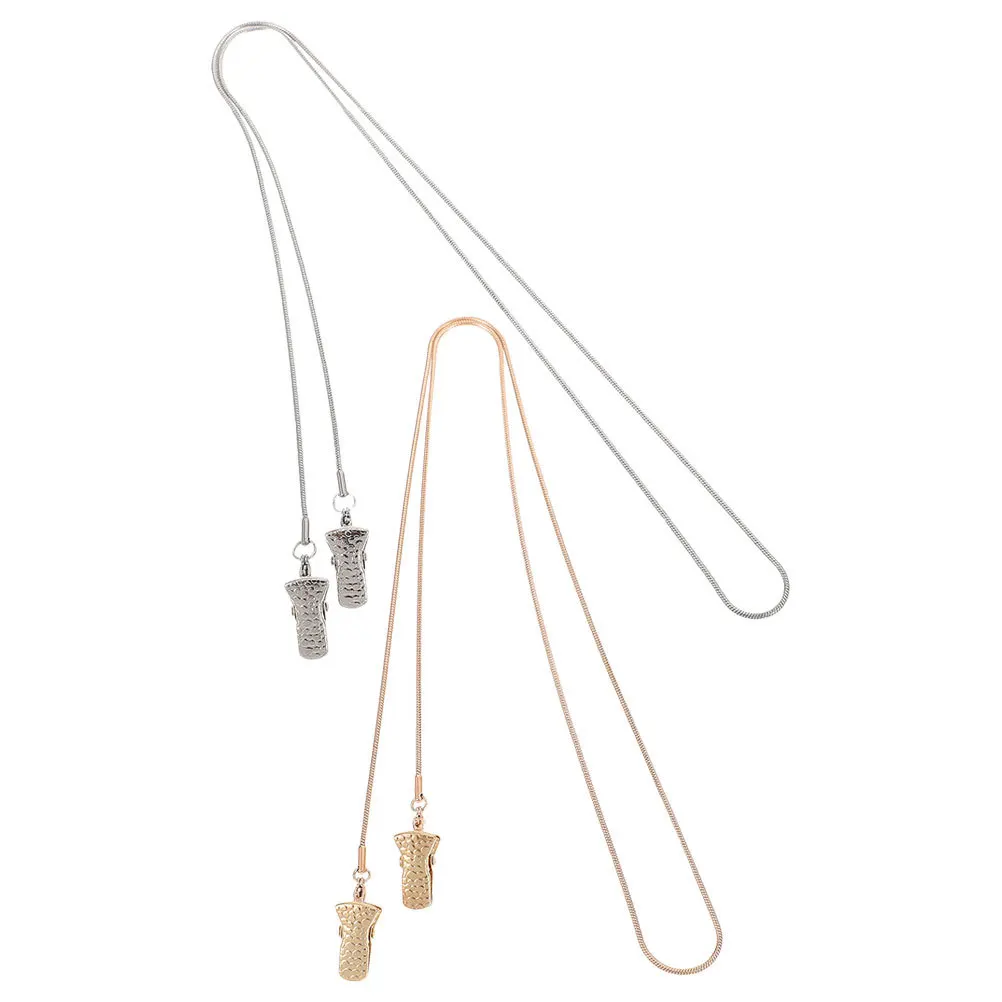 

4pcs Glasses Chain For Women Stylish Lightweight Anti-Lost Eyeglass Lanyard Durable Sunglasses Necklace Holder Metal Glass Strap