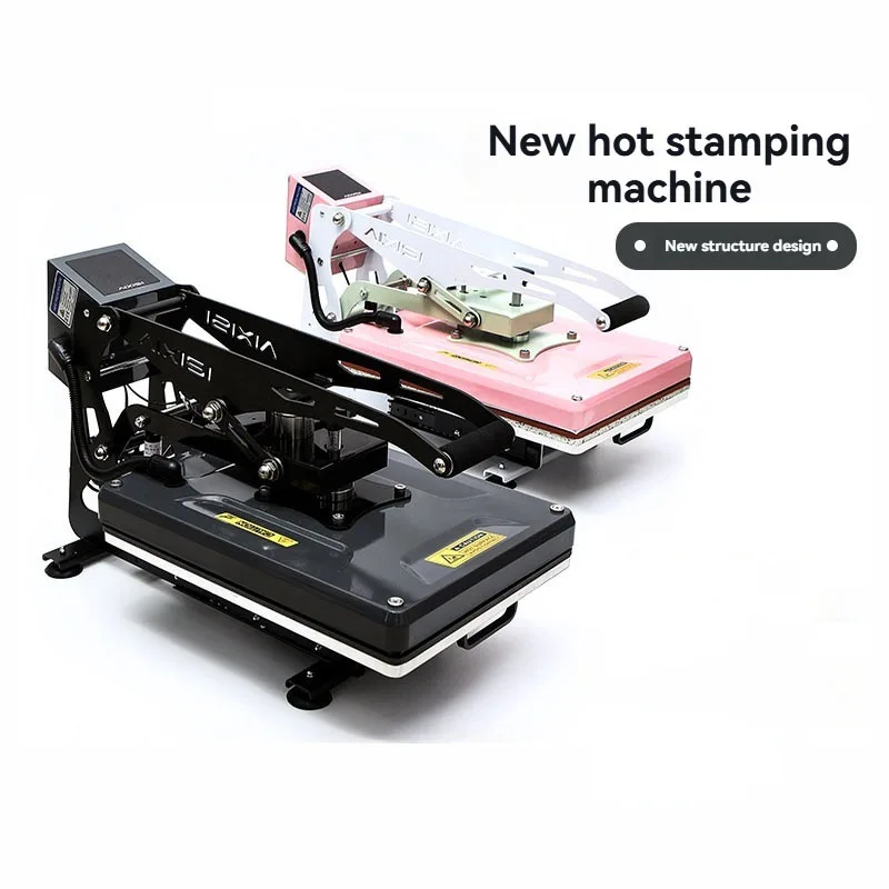 

Heat Transfer Machine Semi-automatic Heat Transfer High Pressure Flat Plate Hot Drilling Printing T-shirt Hot Pressing Machine
