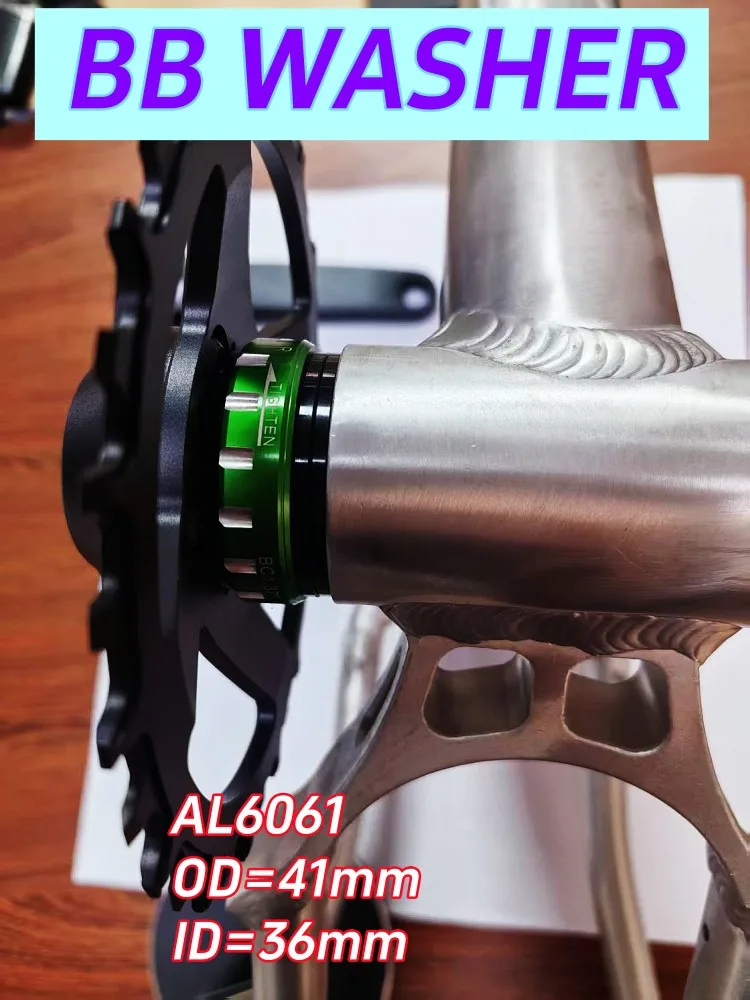 Rondelle de support inférieur de vélo, pièce essentielle pour équipement de cyclisme, rondelle BB