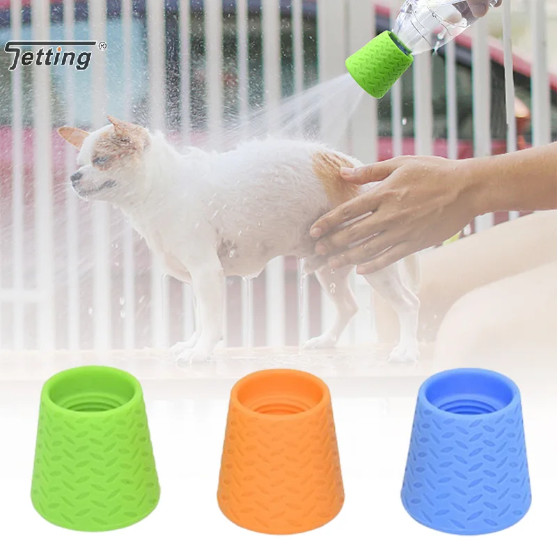 Dog Shower Silicone Pet Shower Head Outdoor Cat Dogs Bathing Cleaning Supplies Portable Pets Shower Pet Cleaning Supplies