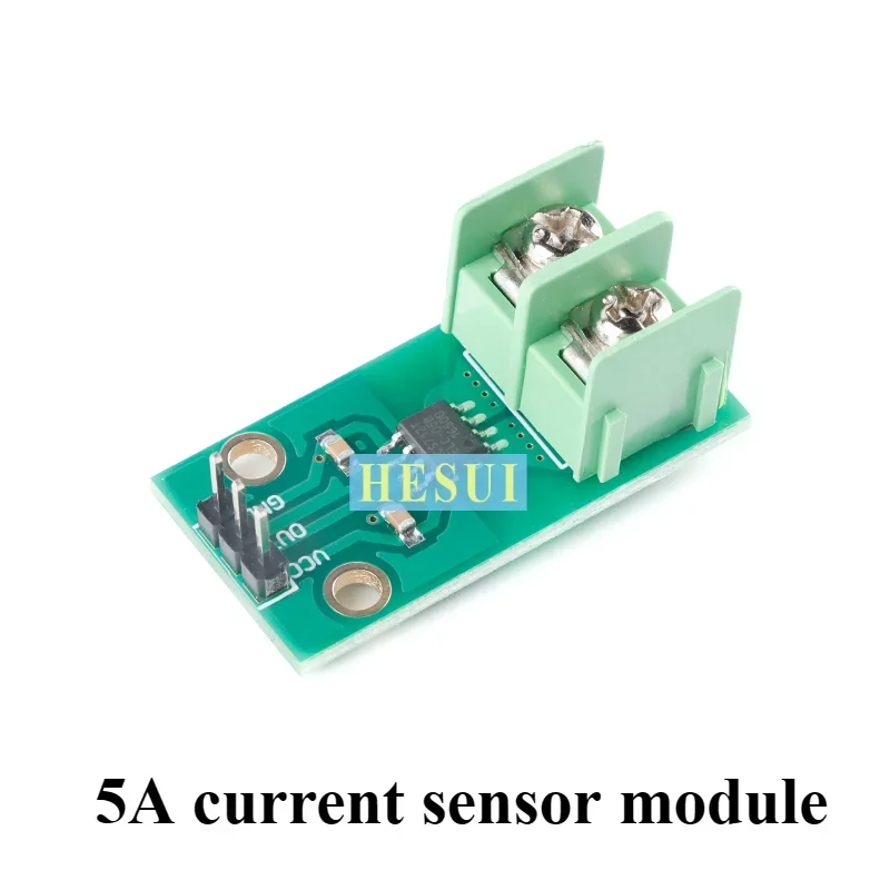 Modulo sensore di corrente originale 5A Modulo di rilevamento corrente Sensore di corrente ACS712ELCTR-05B