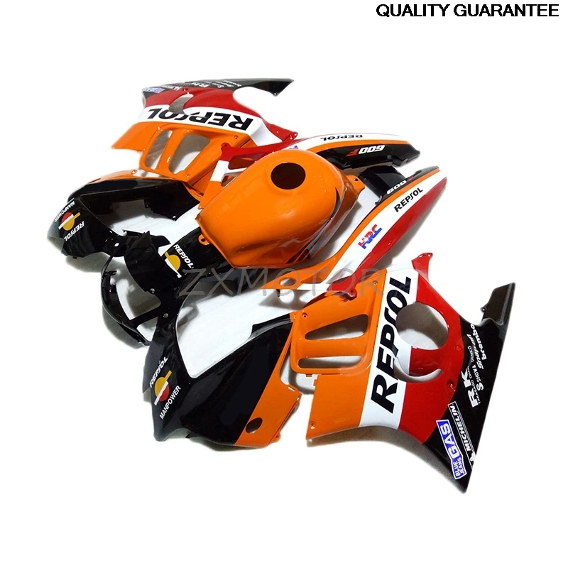

Fairing Kit For Honda CBR600 F3 1995 1996 CBR600 F3 95 96 Orange Black REPSOL Customizable Motorcycle fairings 36