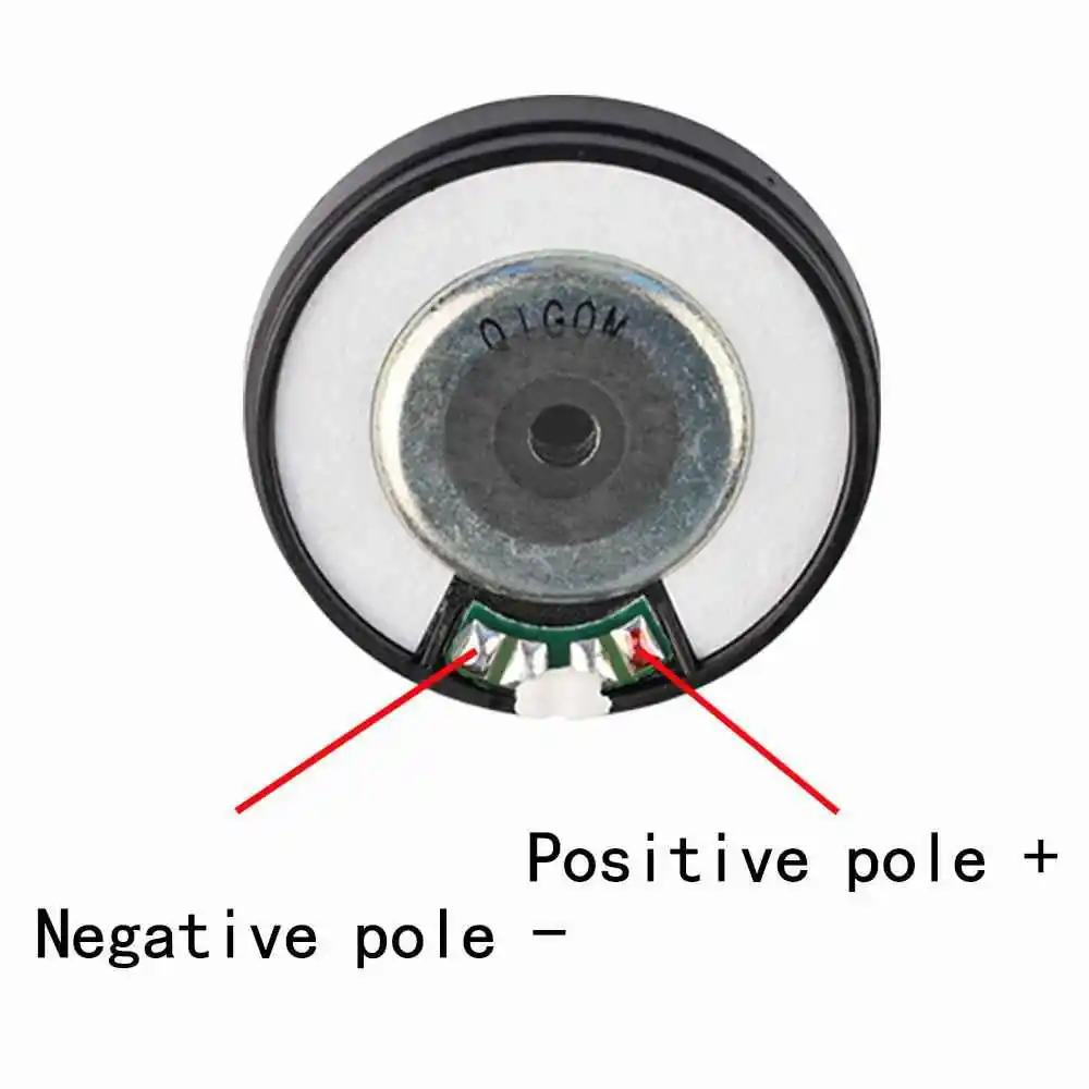 QIGOM Vocal Bass HIFI Earphone Speaker Unit, 40MM Driver, Titanium Film, 32ohm 120dB, DIY Headset Units T20-Titanium 1 Pair image 6