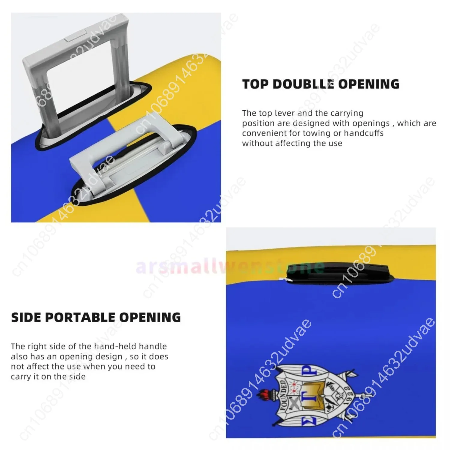 سيجما جاما رو 1922 حمل غطاء الأمتعة حقيبة حامي رشاقته مرونة الغبار مغطاة المضادة للخدش واقية 18-32 #5