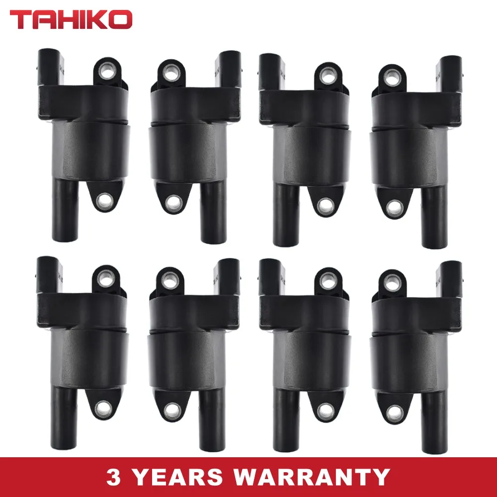 8PCS Ignition coil 12573190 FIT FOR Buick Allure Rainier Chevy Avalanche Camaro GMC Savana 1500 Hummer H2 Pontiac G8 2008-2009