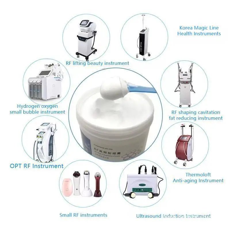 1000ml High -frequency Treatment Skin Import Gel Device High Frequency Cream Instrument Lubrication Dedicated