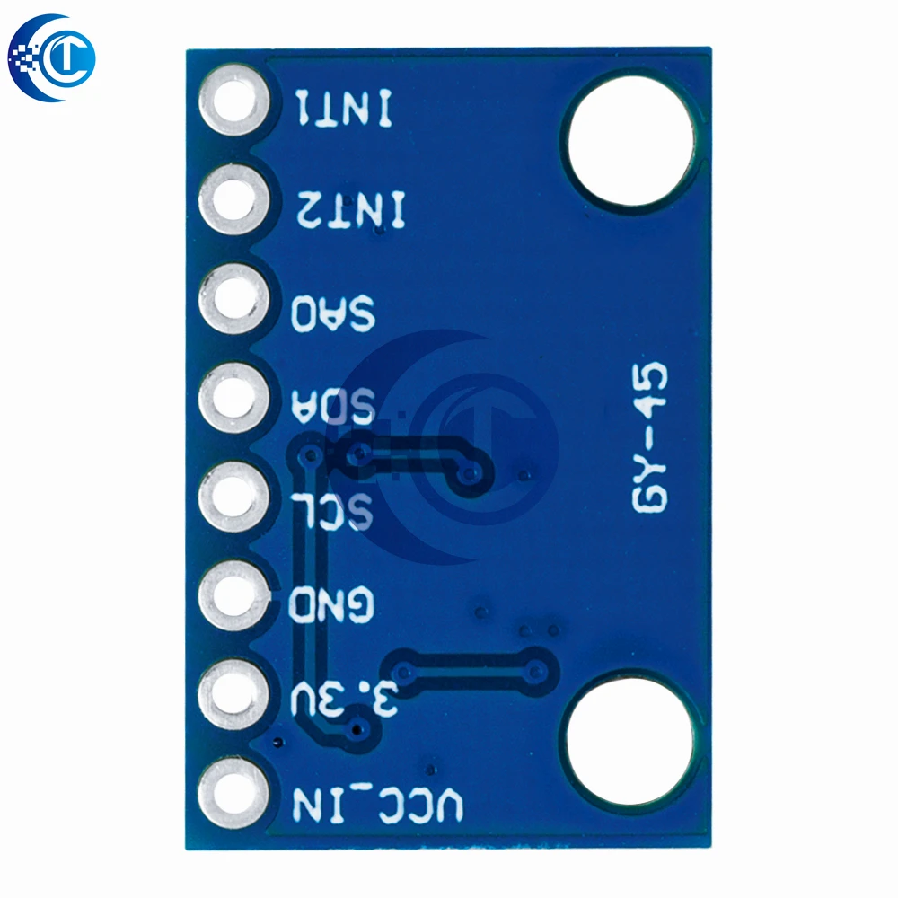 GY-45 3-Axis Accelerometer Breakout Module, MMA8451 / MMA8452, Tilt Angle Detection Sensor, Compatible with Arduino DIY Projects