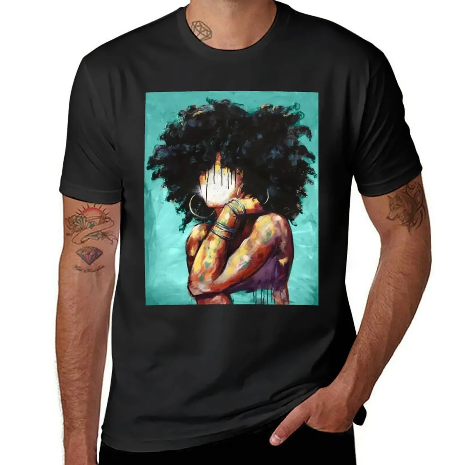 Naturally II TEAL T-Shirt anime sublime mens tall t shirts