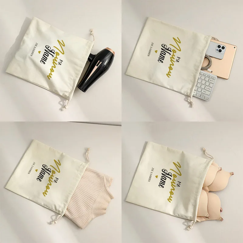 Kits de supervivencia de maternidad con patrones de corazón rosa, bolsas con cordón, bolsa con cordón para futura papá, mamá, regalo de nacimiento, almacenamiento de zapatos de viaje para mujer