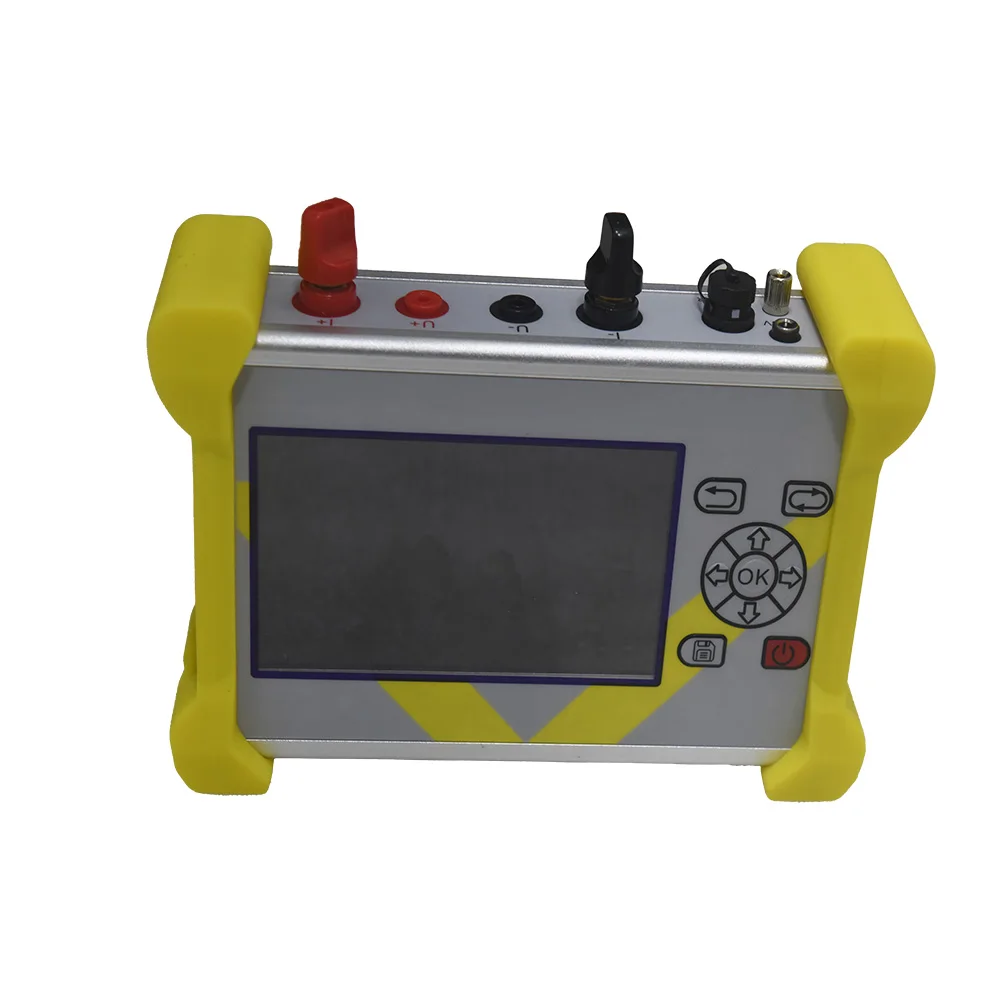Portable Handheld Micro Ohm Meter 50/100A Multimeter Low Resistance Tester Loop Contact Resistance Meter Test Measure Device