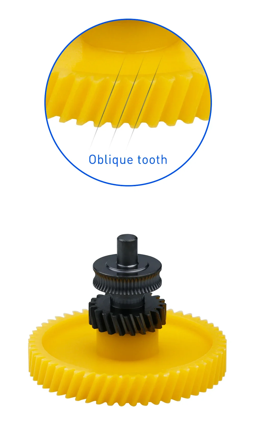 Upgrade Extruder Getriebe Für Bambu Lab P1P X1 Extruder Gehärtetem Stahl Montage Für Bambulab P1S P1P X1 X1C 3D Drucker Zubehör – Detail 3