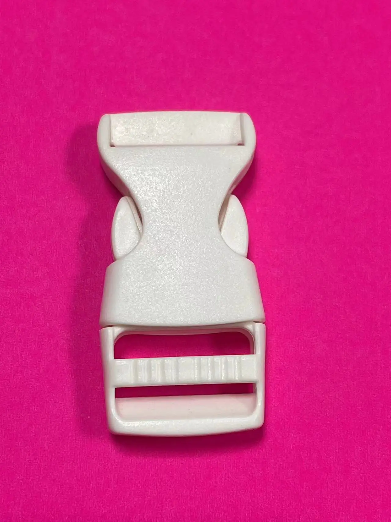 Side Release Buckle Black Lock 20mm Backpack Webbing  Clip Plastic Side Release Buckle Single Adjust White Quick Release