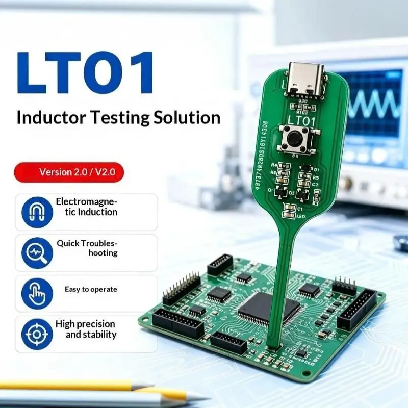 Electromagnetic Induction Capacitance Inductance Tester Quick Fault Detector for Mobile Phone Repair Work