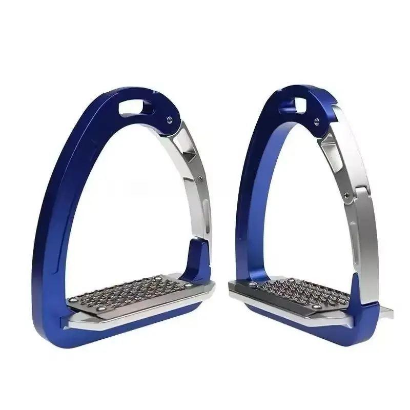 NEW   Aviation Aluminum Metal Anti Slip Detachable Anti Clamp Safety Hoop Equestrian Equipment