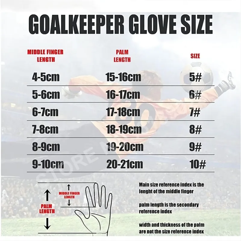 Premium Latex Adult Kids Training Match Durable Goalkeeper Football Goalkeeper Gloves