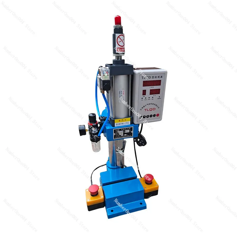 Small Pneumatic Punching Machine 200kg Single Column 63 Type Bench Press  High Precision Riveting Machine 220V