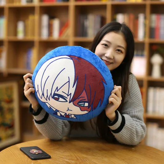 20/35/45cm Anime Peripheral Products Plush Cushion Soft Pillows Manga Doll Izuku Midoriya Katsuki Bakugo Shoto Todoroki Gifts