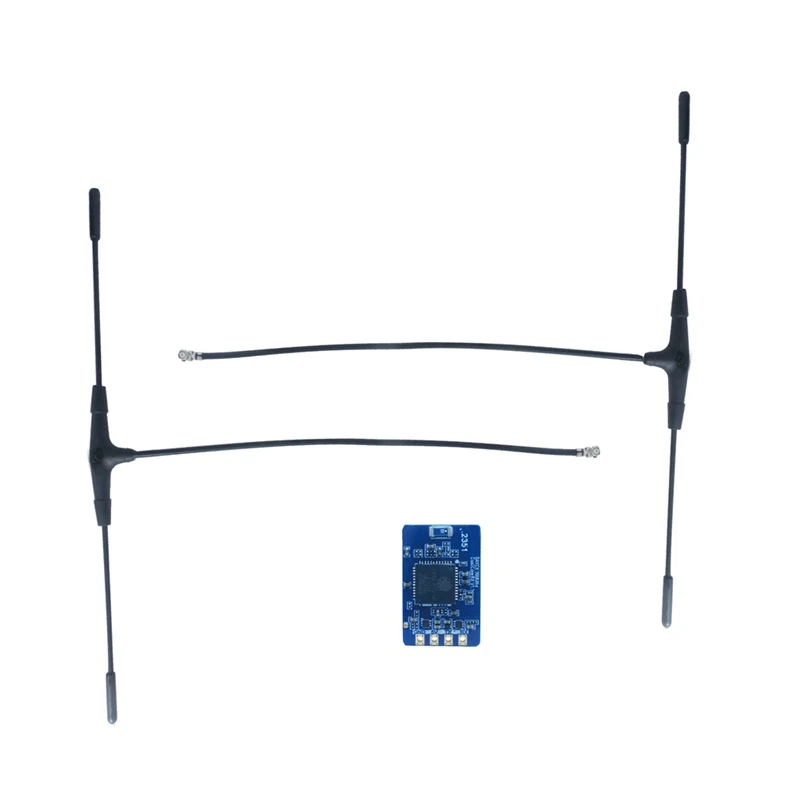 915Mhz 868Mhz ELRS RX Diversity Receiver Dual Core RX TCXO Dual Antenna For FPV Long Rang Racing Drone