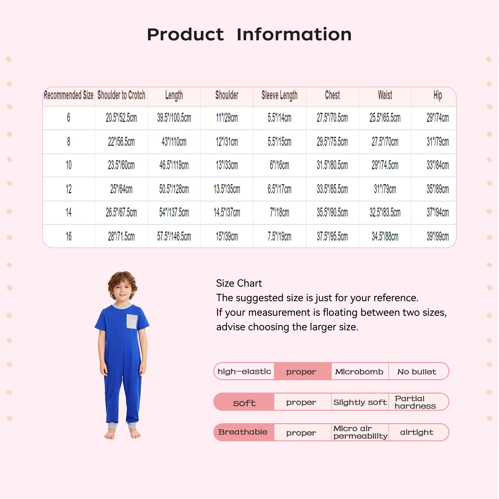 بدلة قفز قابلة للتكيف مضادة للقطط للأطفال والأولاد والبنات بأكمام طويلة وسحاب خلفي من قطعة واحدة للاحتياجات الخاصة والإعاقة