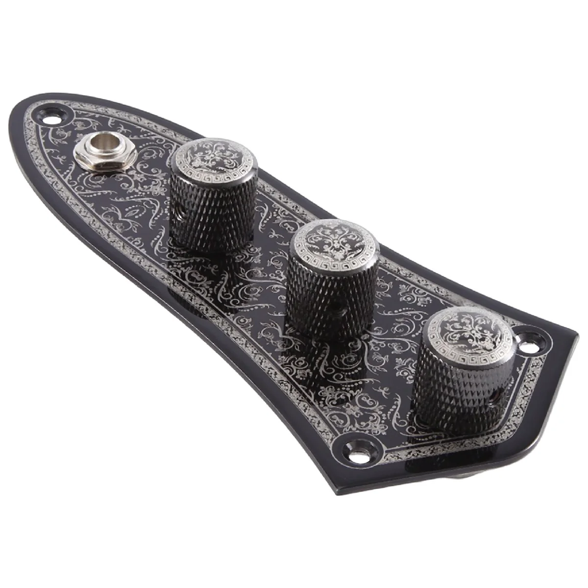 Qcvv-3 Jazz JB Bass Loaded Wired Control Plate for Bass Guitar Parts JB-03