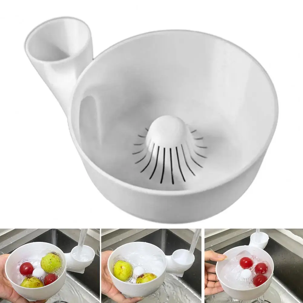 Multi-purpose Fruit Washer 4-in-1 Fruit Washer Basket Automatic Fruit Vegetable Washer with Drain Strainer for Kitchen Supplies