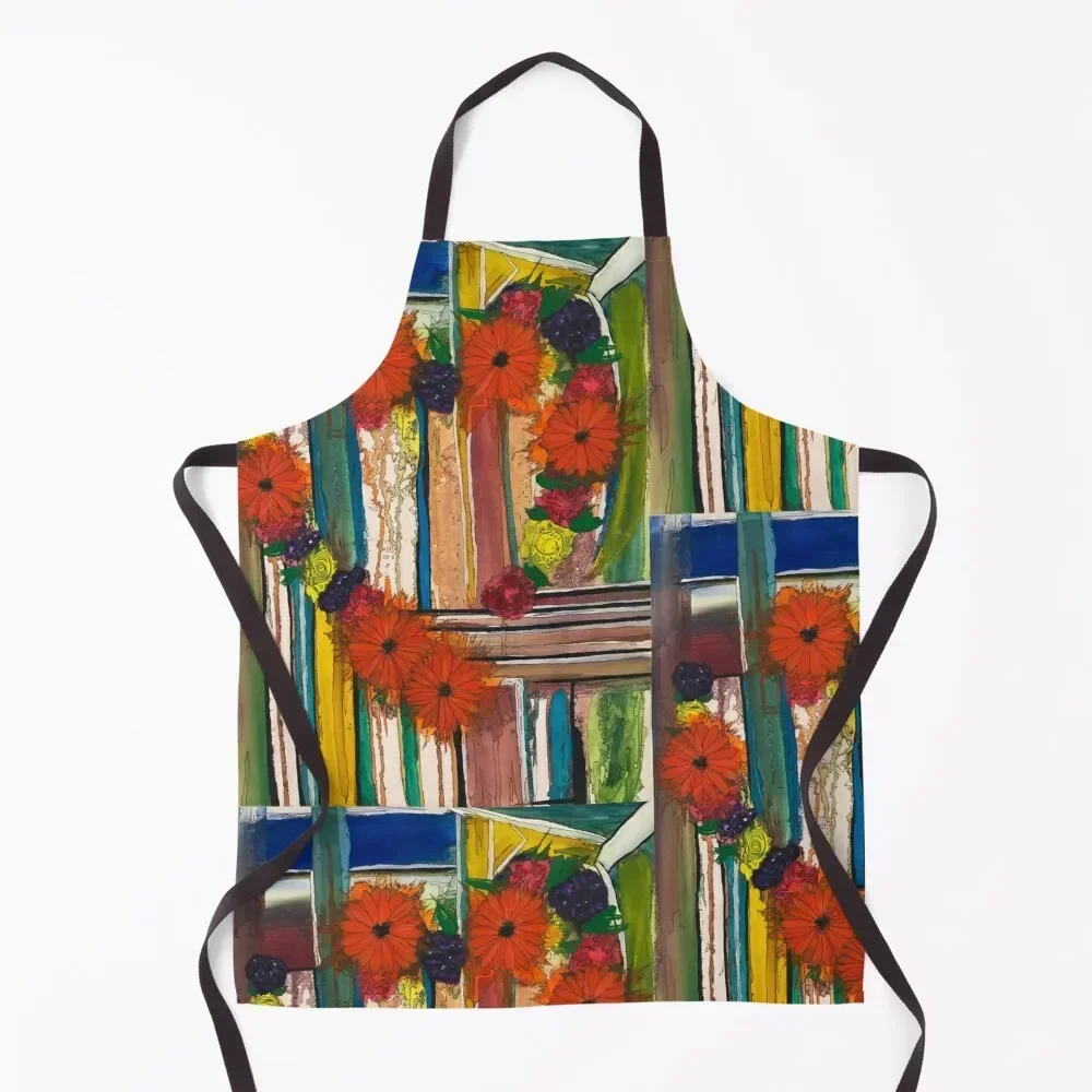 

Flowers for Dot Apron For Kitchen Women christmas decoration Women's Kitchen Kitchen Special Accessories Apron