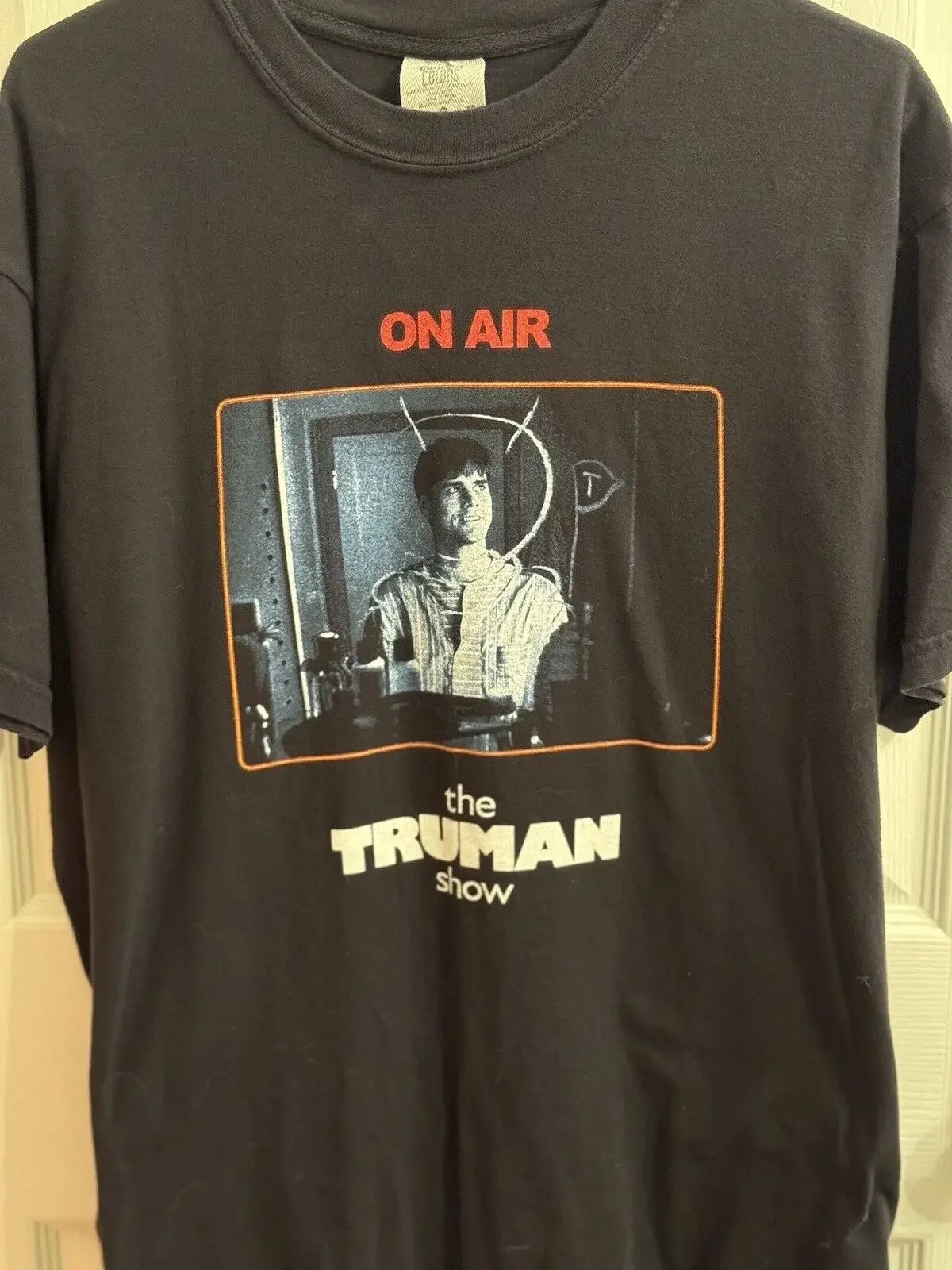 Vintage The TRUMAN show T Shirt XL 9/10 Cond size Jim Carrey  Pictures