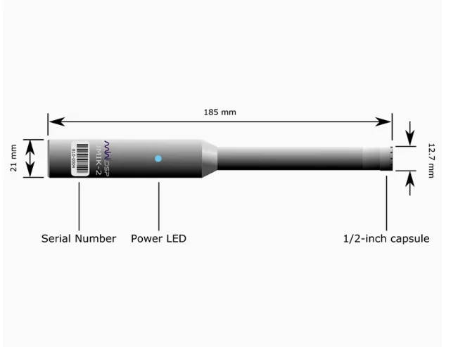 miniDSP UMIK-2 Audio speaker sound field measurement microphone USB-C controller