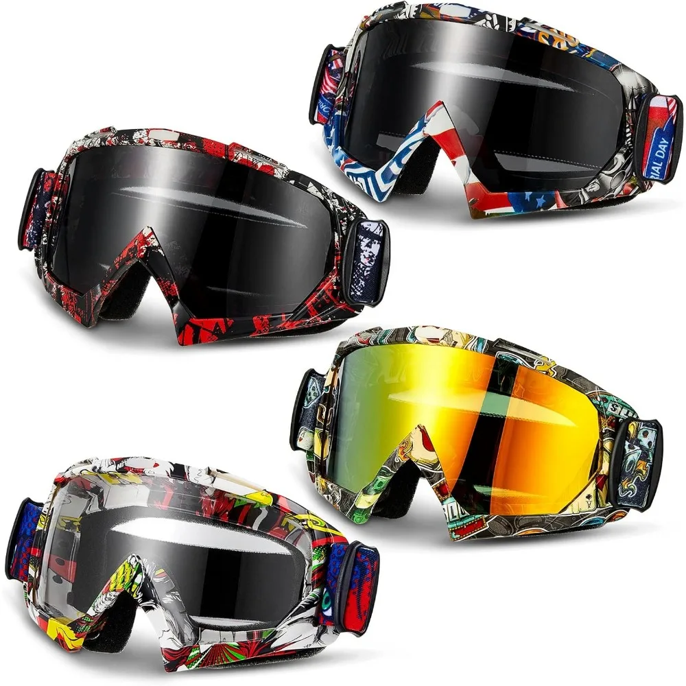 

Off Road Dirt Bike Goggles Motocross Riding Racing ATV Powersport Ski for Men and Women