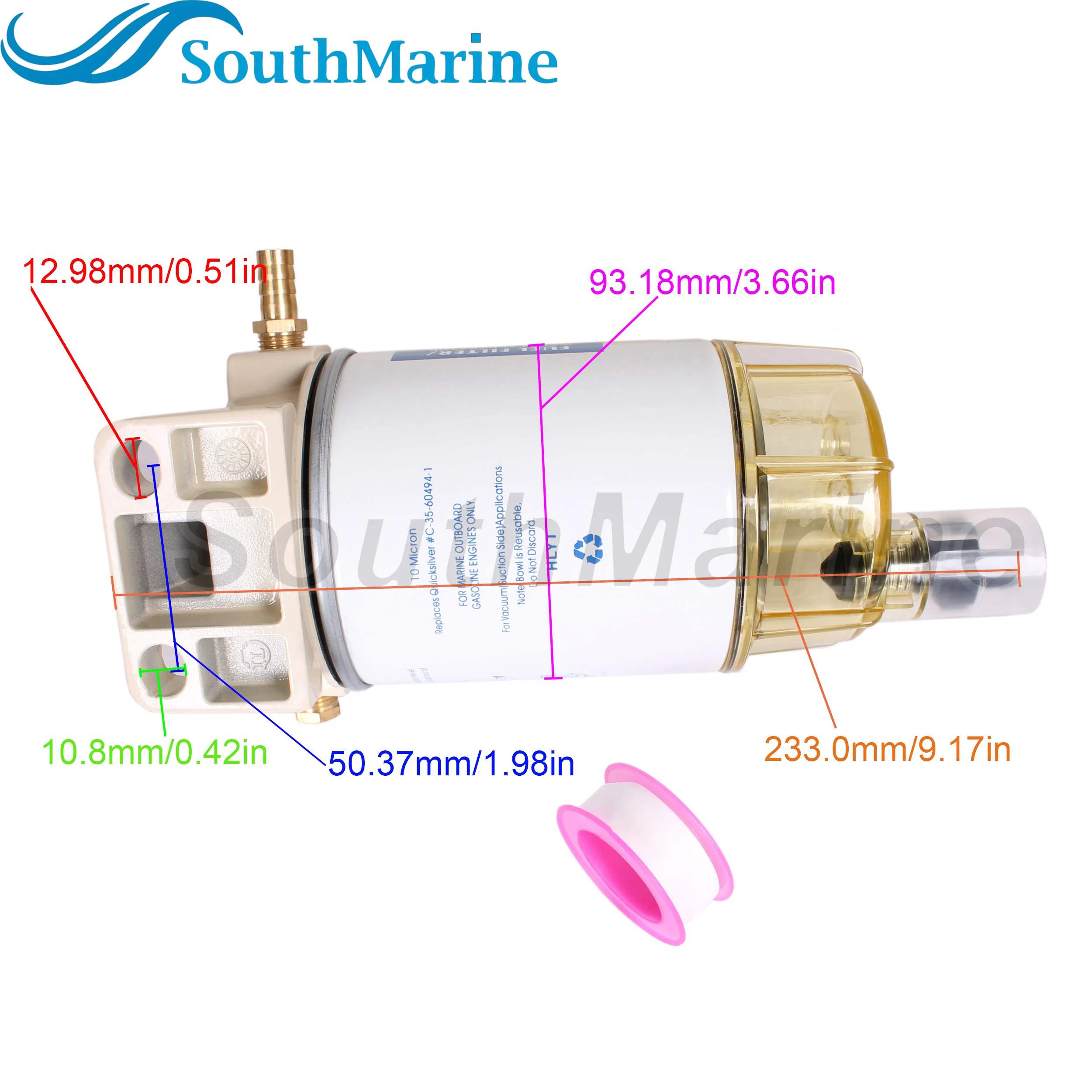 18-35010 s3227 9-31010 320r-rac-01 490r-rac-01 18-48010 Kraftstofffilter-Wasser abscheider 31210-35010 für suzuki