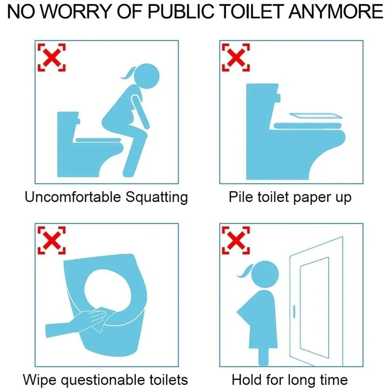 5-30PCS Biodegradable Disposable Plastic Toilet Seat Cover Portable Safety Travel Bathroom Toilet Paper Pad Bathroom Accessories