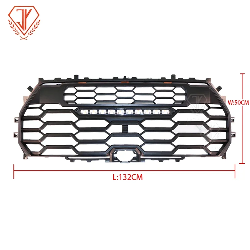 JY Brand Hot Products 2022+ Body Kit 4x4 Accessories Parts Front Mesh Grille For Toyota tundra grille Pro Trd style accessories