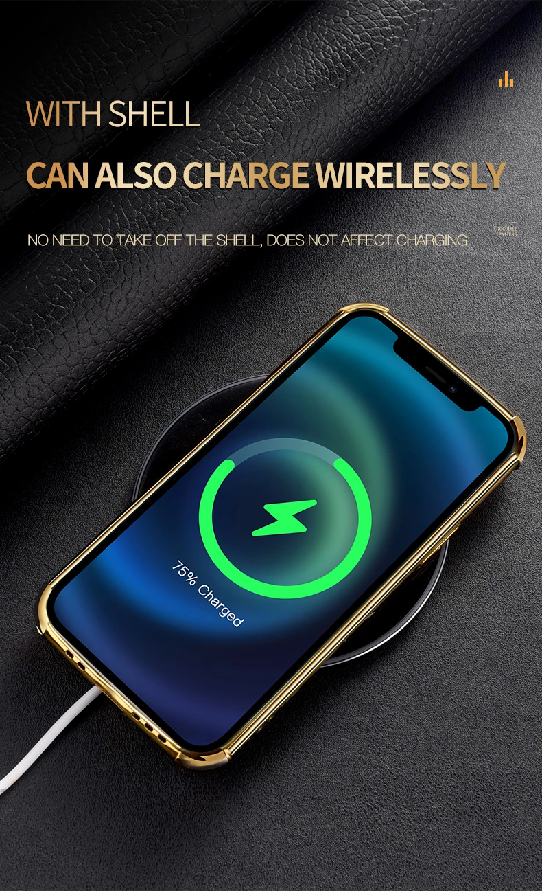 Handyhüllen für iPhone 18 17 16 Pro Max Air 17e 16e 15 14 Plus 13 Mini Hülle ZROTEVE Krokodilleder-Optik Silikon-Abdeckung – Detail 13