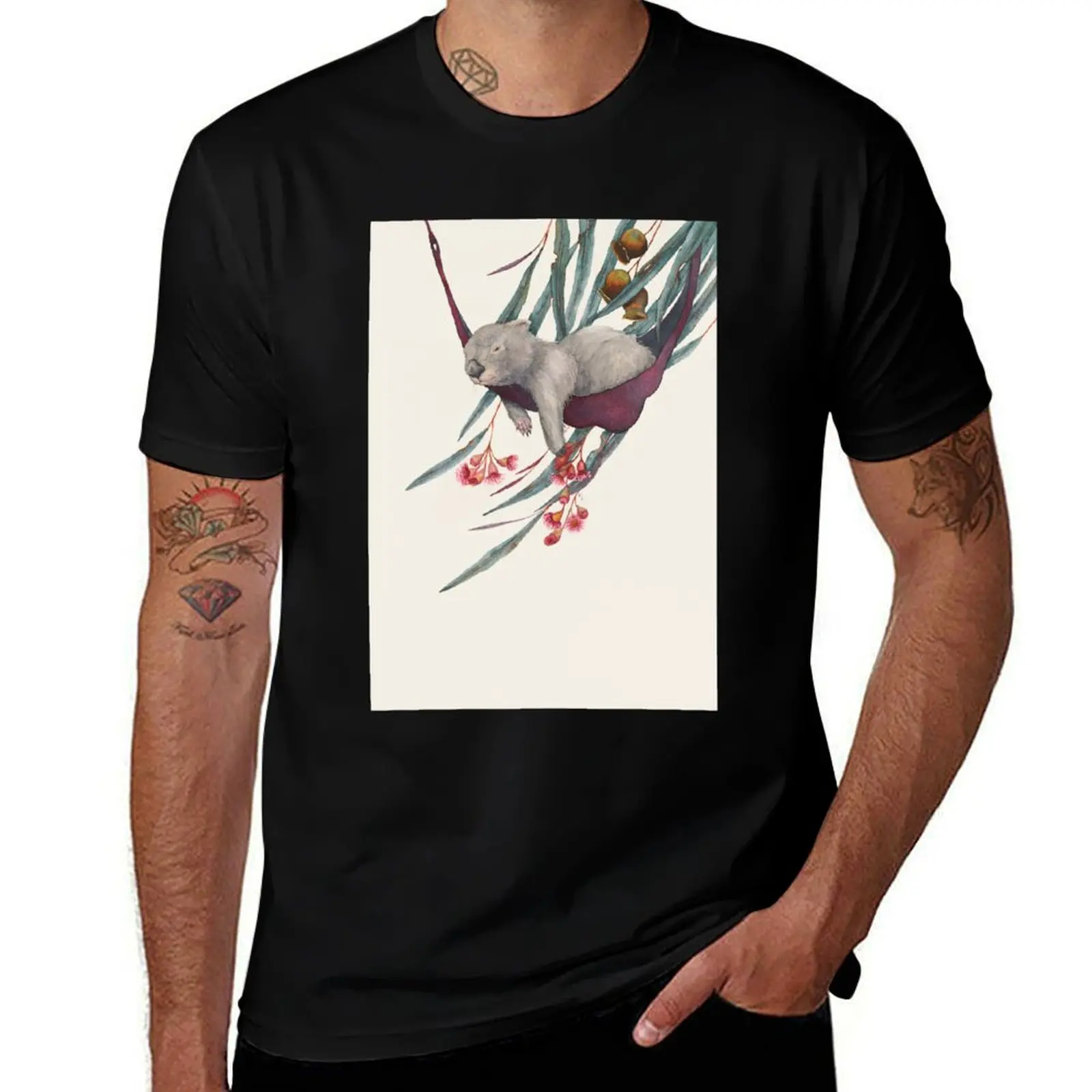 Afternoon Siesta T-Shirt Fashion Letter Print T-Shirt