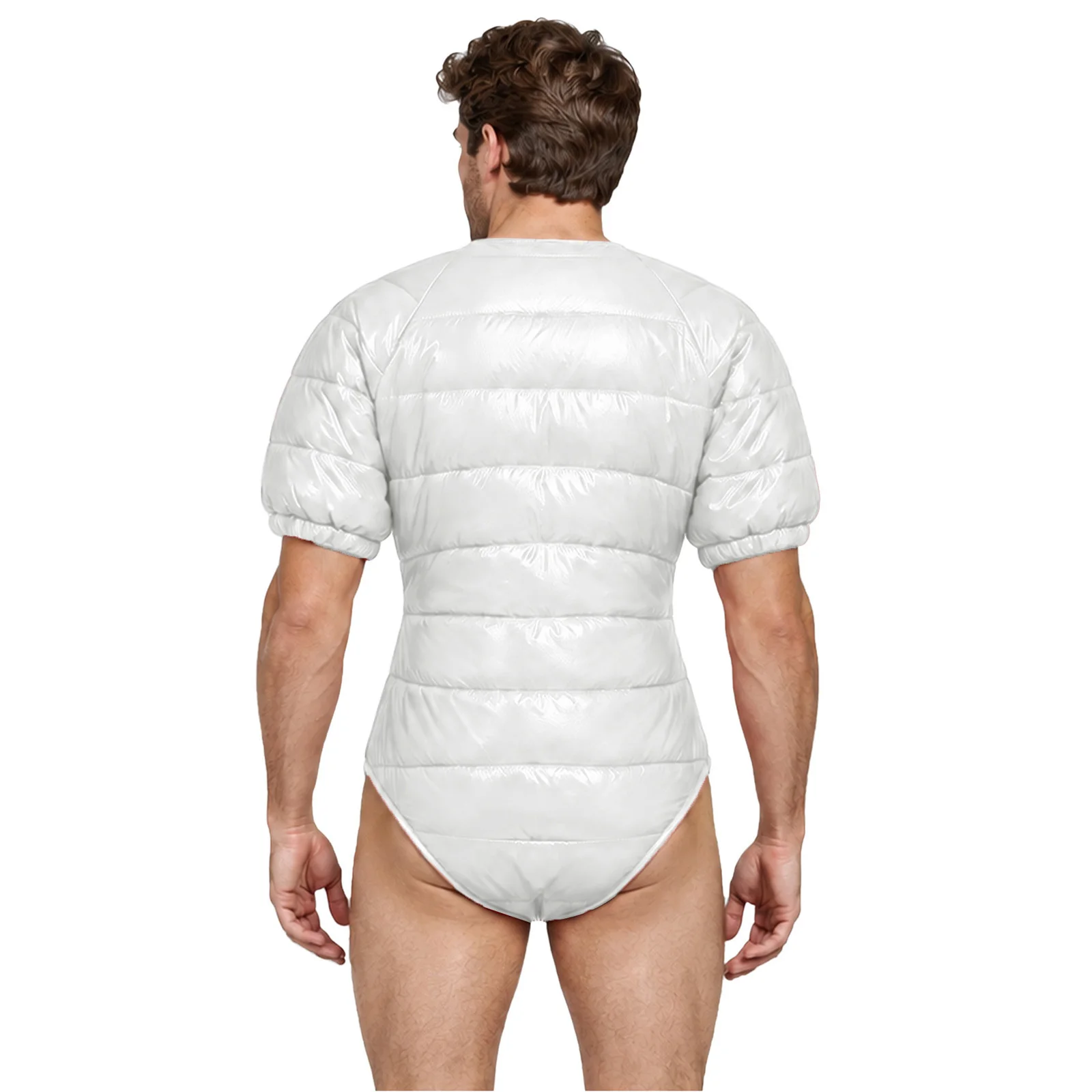 Men Women Waterproof Warm Padded Bodysuit Leak-proof Diaper Cover Elderly Alzheimer Bedridden Special Needs Adaptive Clothing
