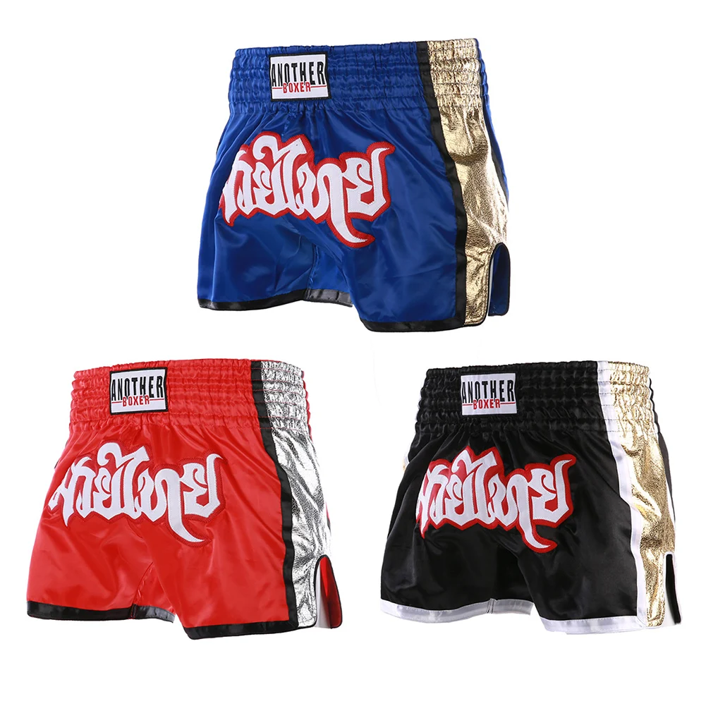 

Unisex Boxing Shorts For MMA Muay Thai Training Trunks Fitness Shorts For Adults Fight Shorts Boxing Shorts