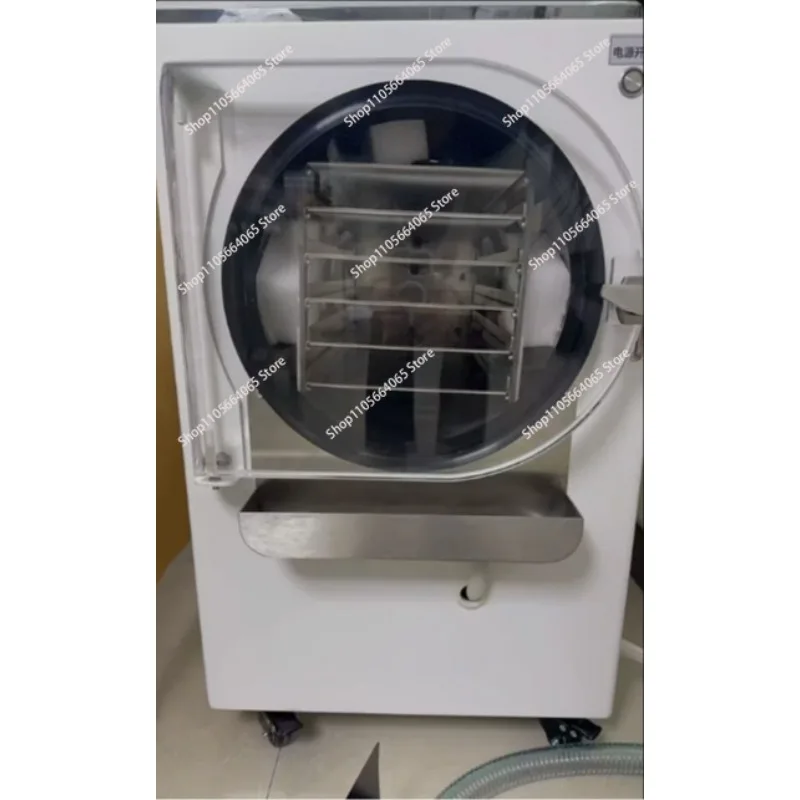 Batch Vacuum Freeze Dryer Lyophilization Machine Multifunctional Lyophilizer For Vegetables Fruit Meat and Pet Food 1pcs