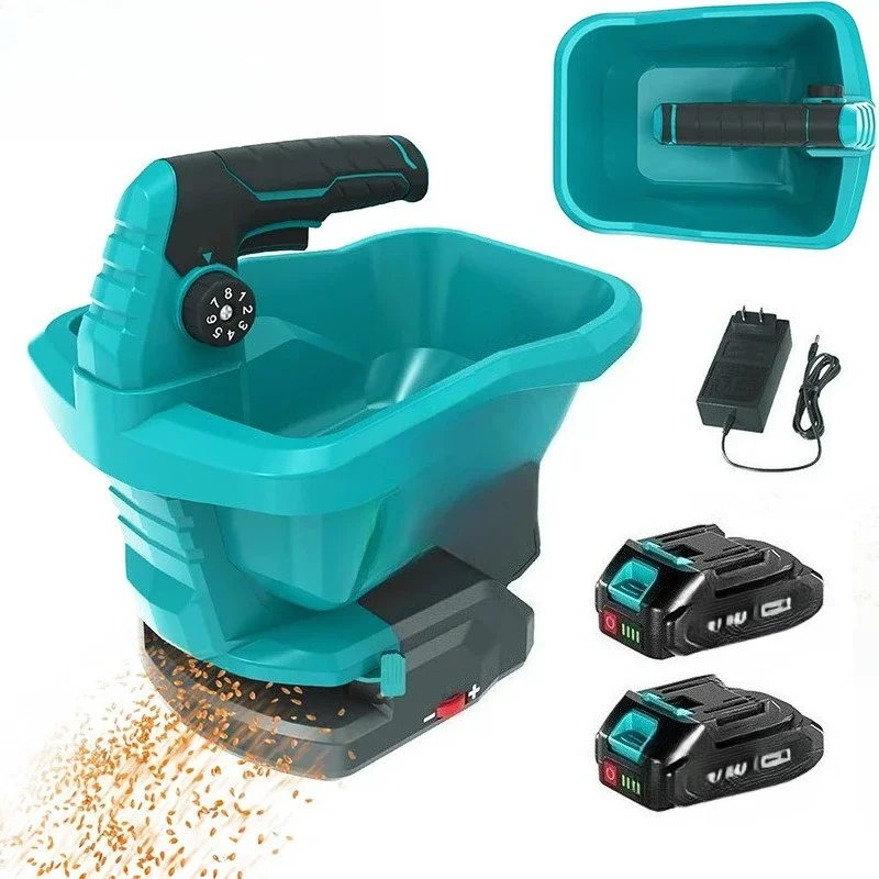Planter Agricultural large-capacity fertilization and feeding machine, portable seeder for soybean and vegetable seeds