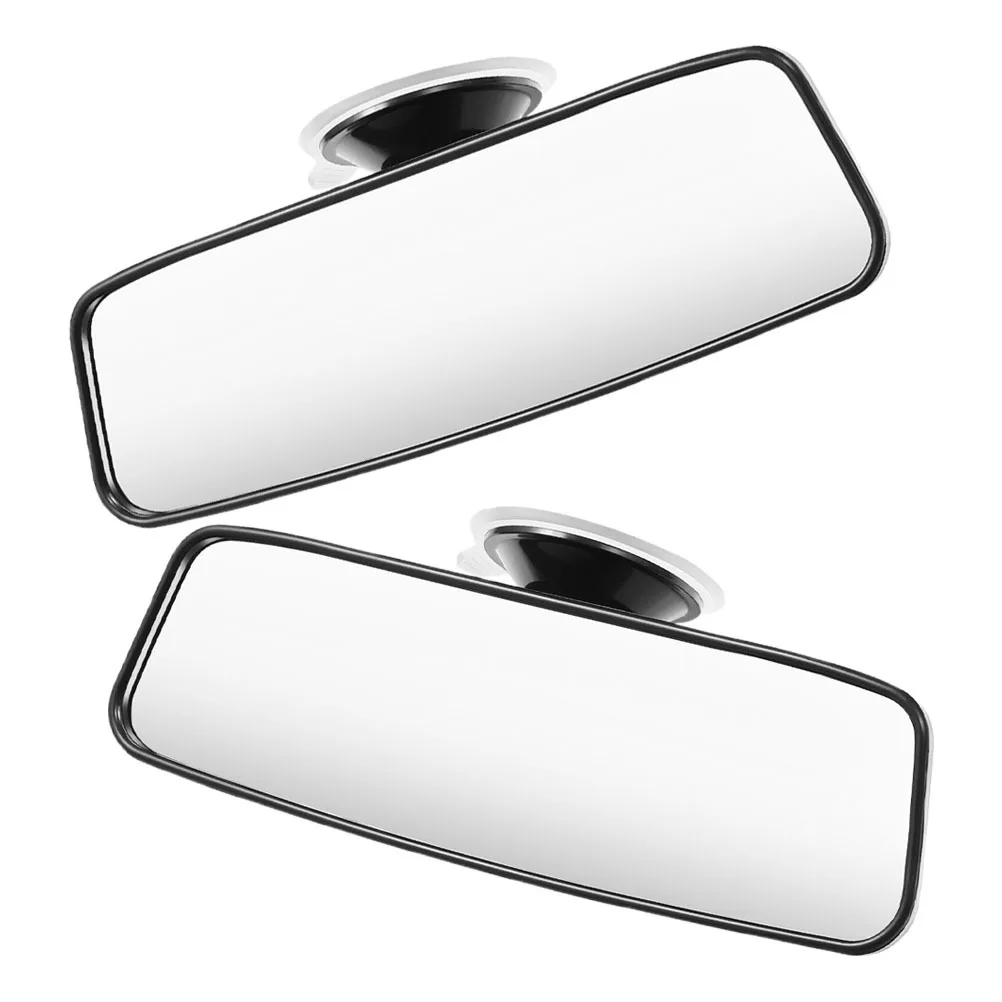 2 قطعة مرآة الرؤية الخلفية للسيارة كوب شفط عالمي قابل للتعديل مقاوم للكسر سلامة مقعد السيارة رصد مرآة المقعد الخلفي للرضع